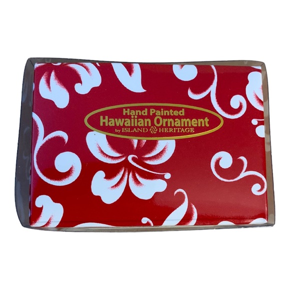 NIB Hawaiian Island Heritage Paddleboarding Santa Christmas Ornament Holiday - Picture 4 of 5